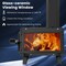 Portable Wood Camping Burning Stove Heater With 2 Cooking Positions